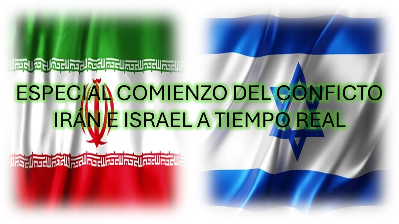 comienzo del conficto iran israel a tiempo real