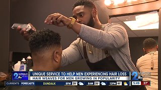 Local barber provides renewed sense of confidence with weaves for men