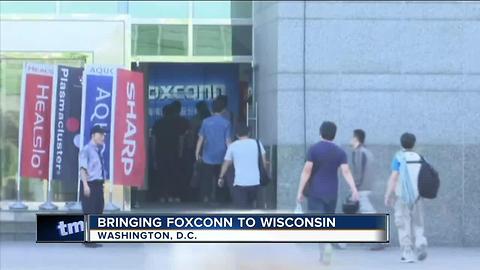 Foxconn announcement could come Wednesday from the White House