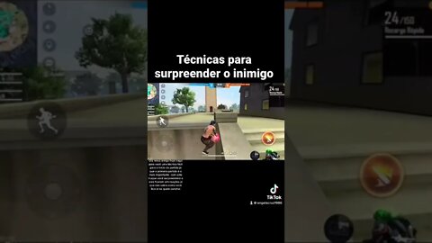 Free Fire. Técnicas para surpreender o inimigo