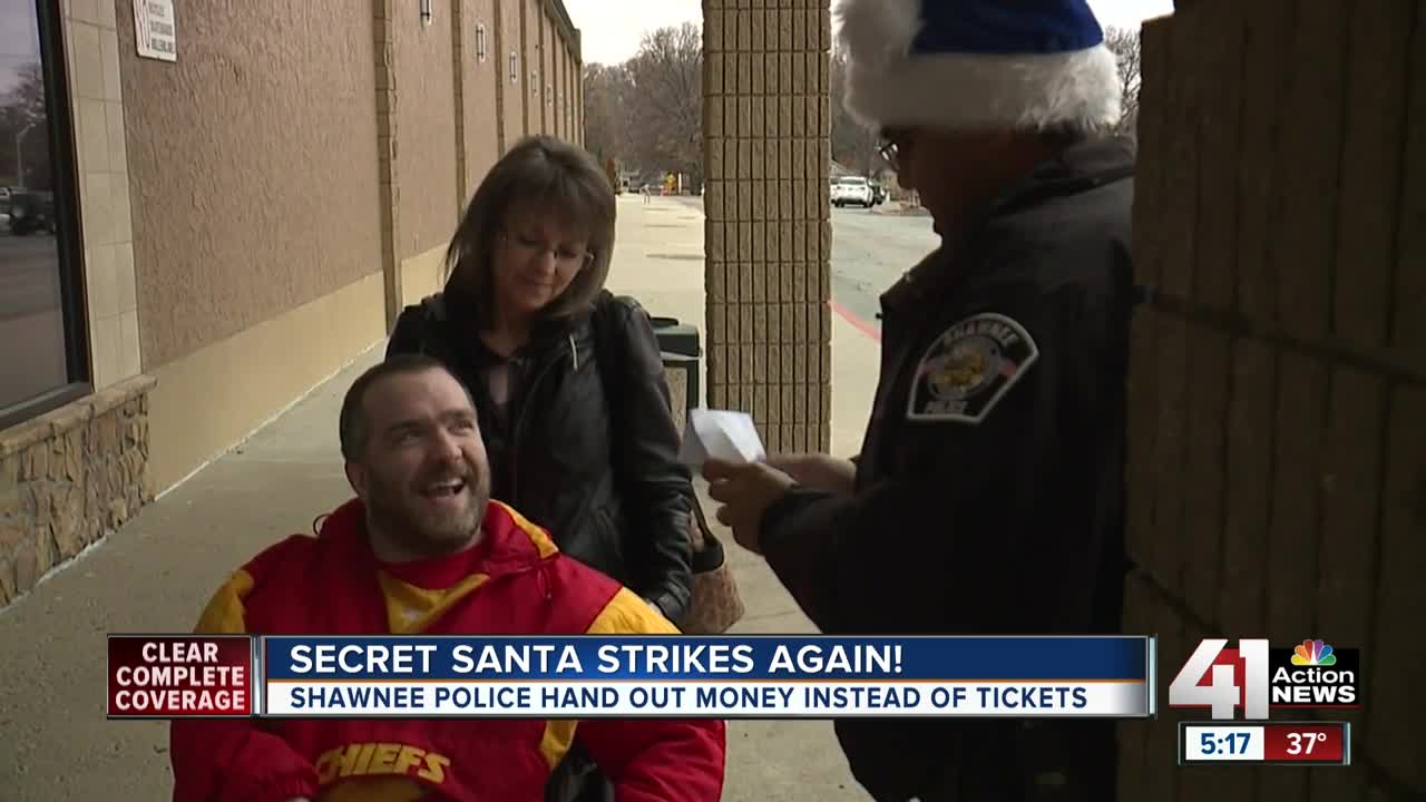 Shawnee Secret Santa recruits police to spread holiday cheer