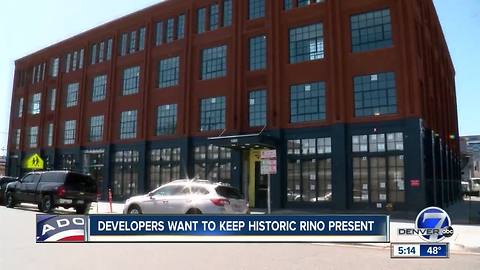 Area developers want to keep historic RiNo present in changing community