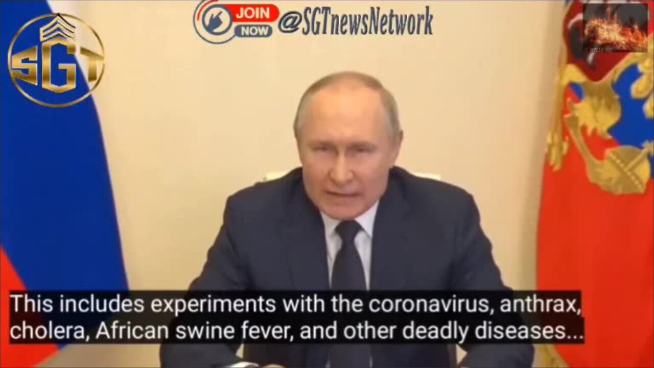 Putin found Coronavirus in Ukraine Biolabs