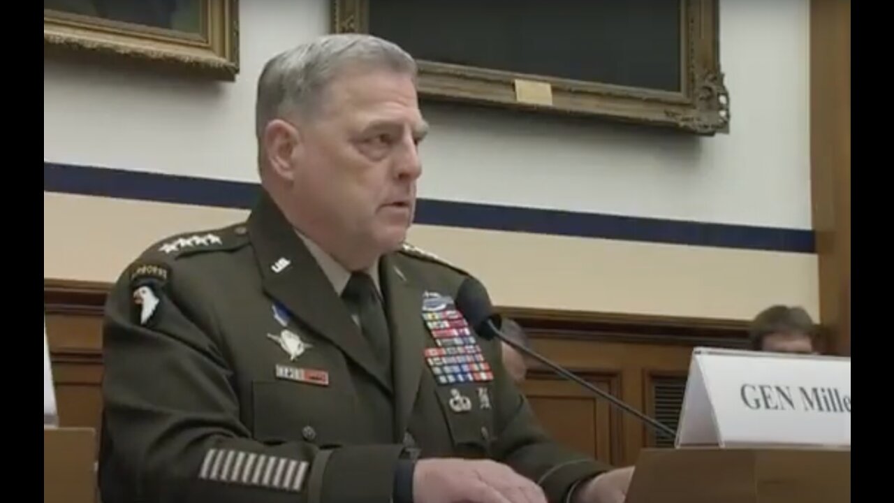 General Milley Leads the Enemy Within