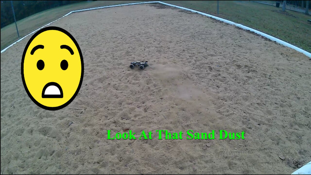 RC Dragon In Sand At The Park Part 3