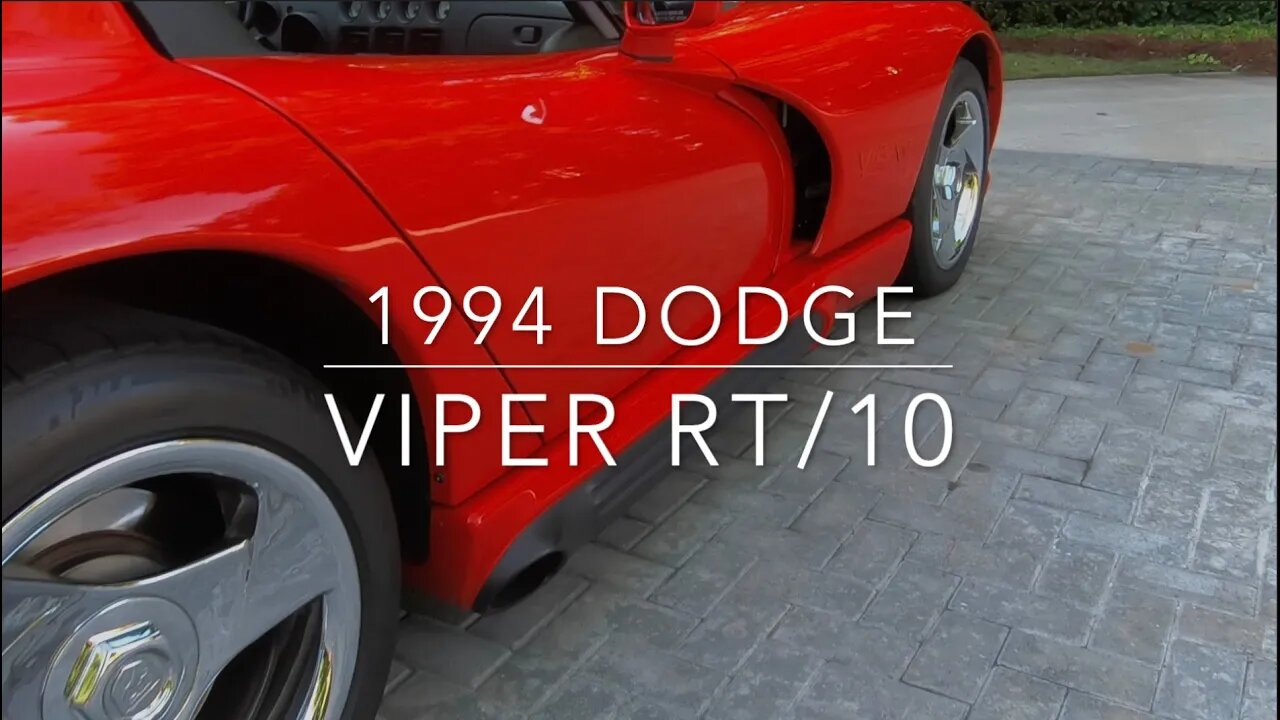 1994 Dodge Viper RT/10