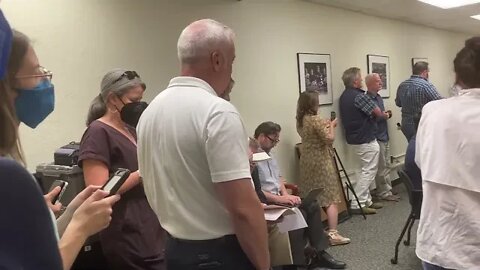 The Stop the destruction of the Penn Neighborhood Rally on the Million Dollar Steps