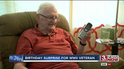 WWII veteran receives call from old division 5p.m.