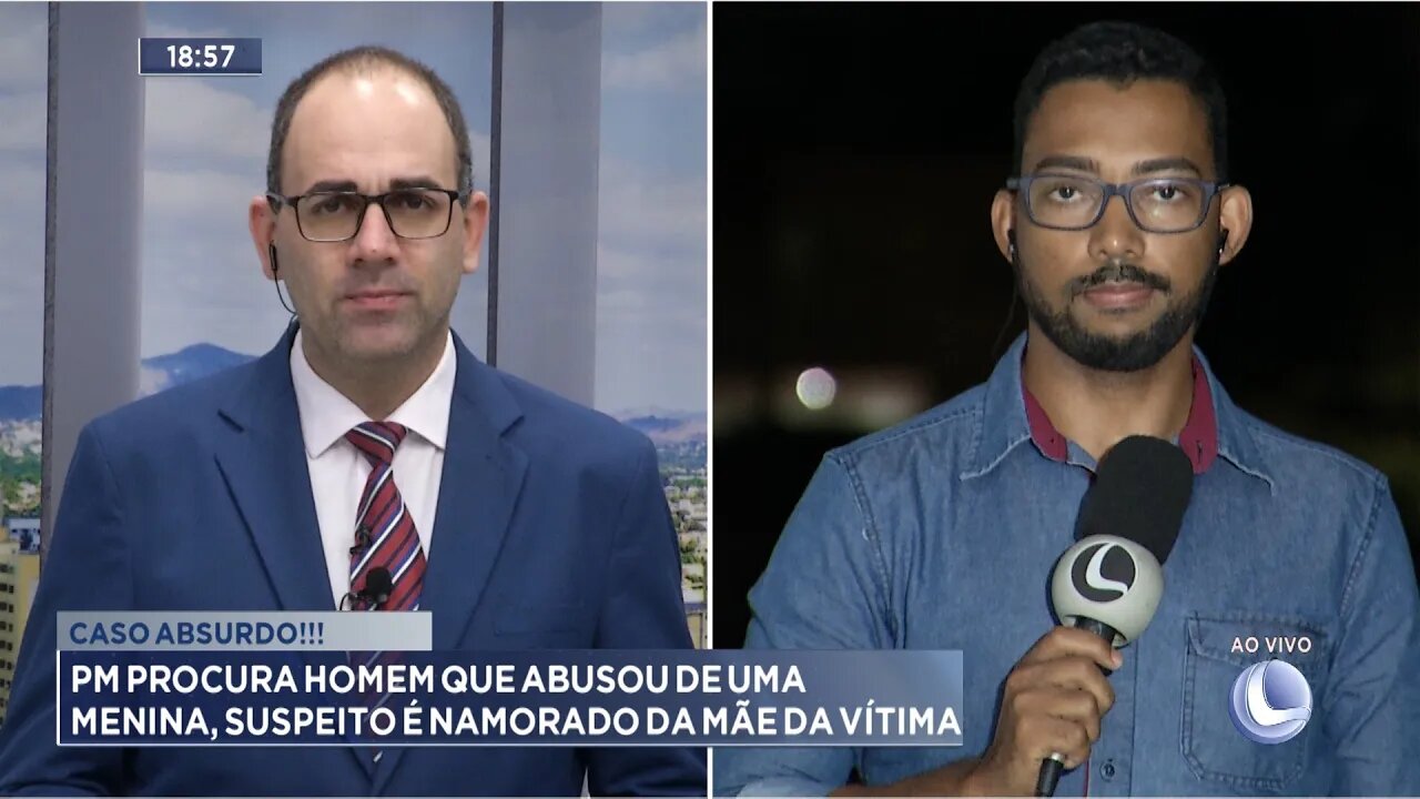 Caso Absurdo! PM Procura Homem que Abusou de uma Menina, Suspeito é Namorado da Mãe da Vítima.
