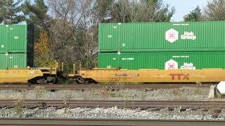 Norfolk Southern Intermodal Train from Berea, Ohio November 7, 2020