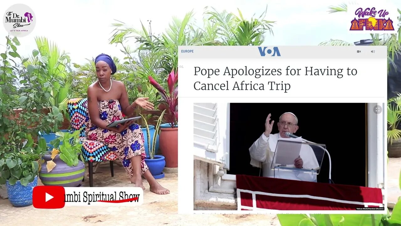 Pope CANCELS trip to AFRICA!!!