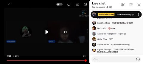 a pedo appears on mbm stream