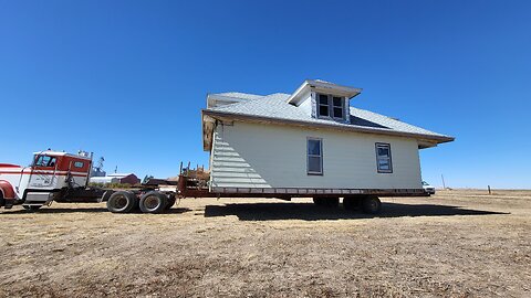 Moving the House from the farm to town