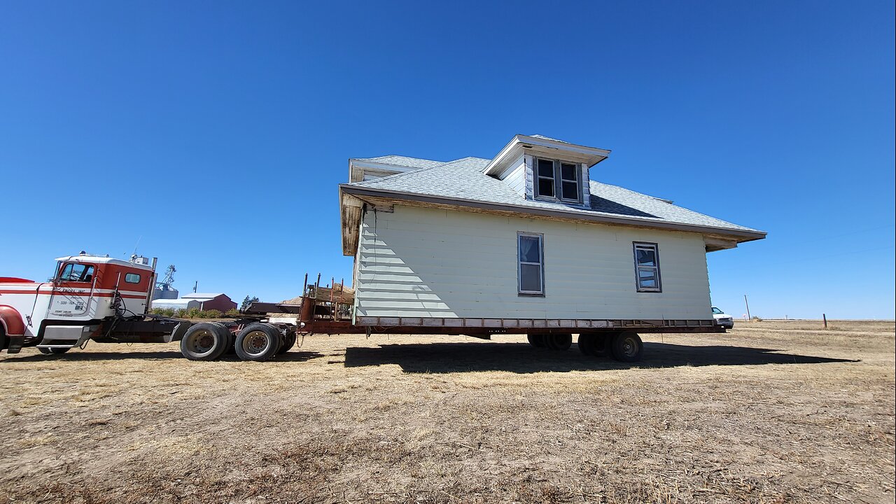 Moving the House from the farm to town
