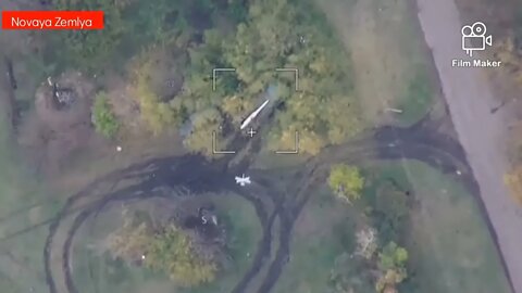 The destruction of Ukraine's Buk-M1 air defense & US M777 howitzer by Russian Lancet kamikaze drone