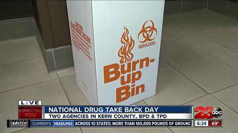 Law enforcement taking back unwanted drugs