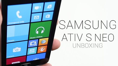 Samsung ATIV S Neo Unboxing & Camera Test