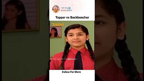 The Class Topper vs. The Backbencher: A Hilarious Showdown! 📚😂