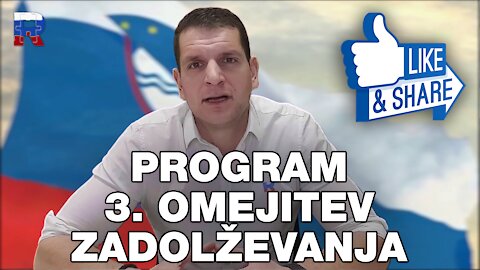 PROGRAM: 3. Omejitev zadolževanja