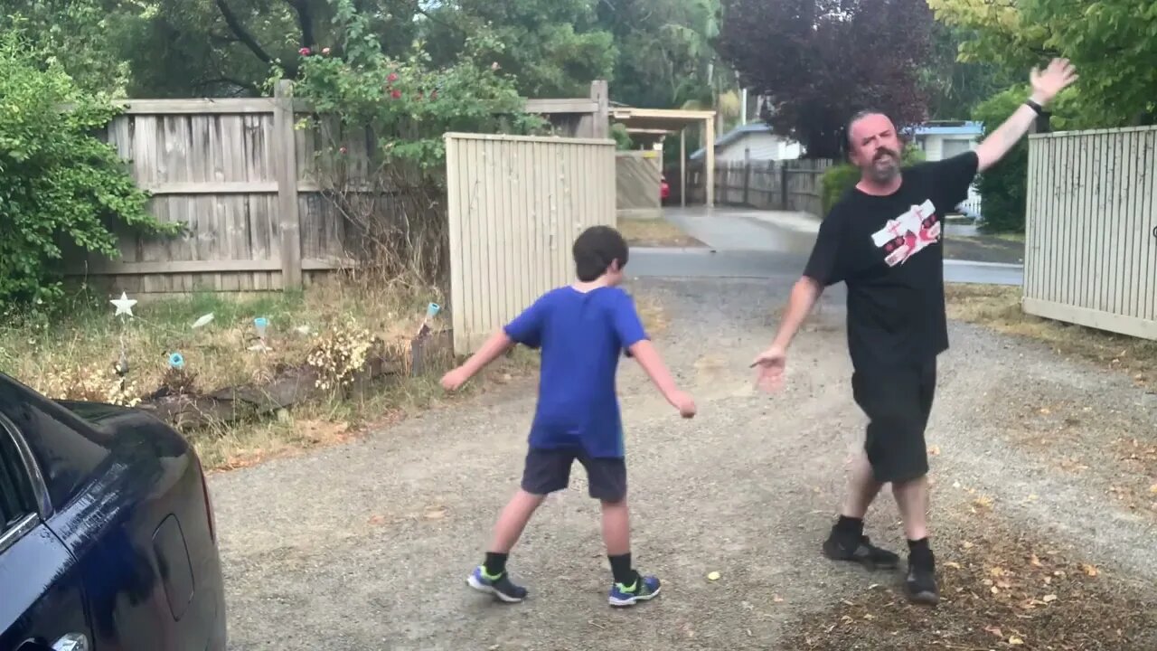 Dancing in the rain