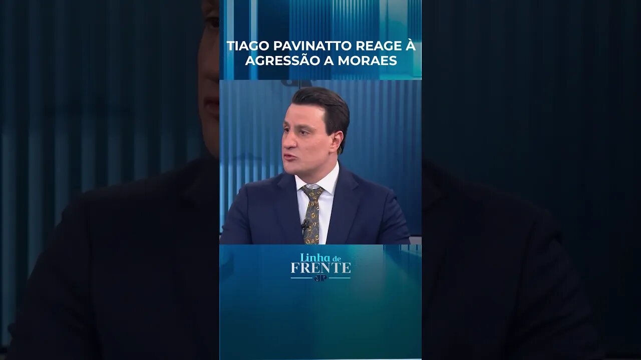 Pavinatto: “Não posso silenciar diante da agressão a Moraes em Roma” #shorts