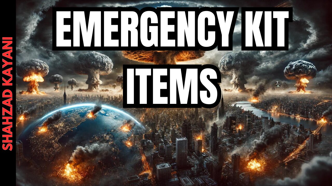 Canadian Government Emergency Supply Kit - Stockpile These Supplies