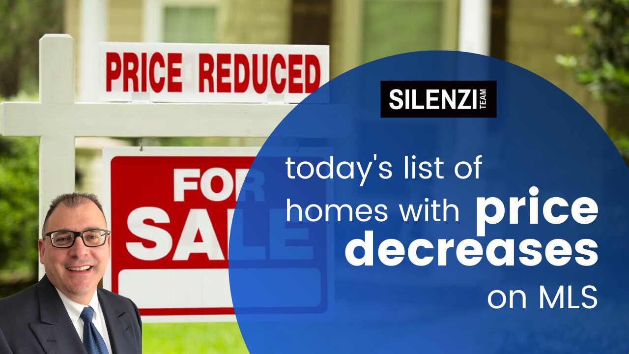 🚨 Today's list of Homes with Price Decreases on MLS⁣⁣🚨⁣⁣