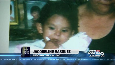 Missing infant's family still holds out hope, 17 years later