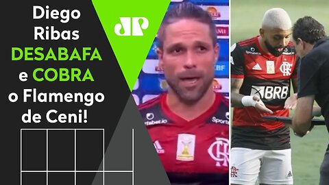 "JOGAR BONITO MER** NENHUMA!" Diego DESABAFA e COBRA Flamengo de Ceni!