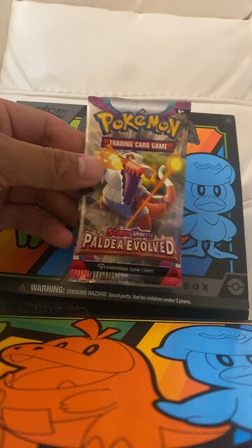 Pokémon Cards Paldea Evolved Rips