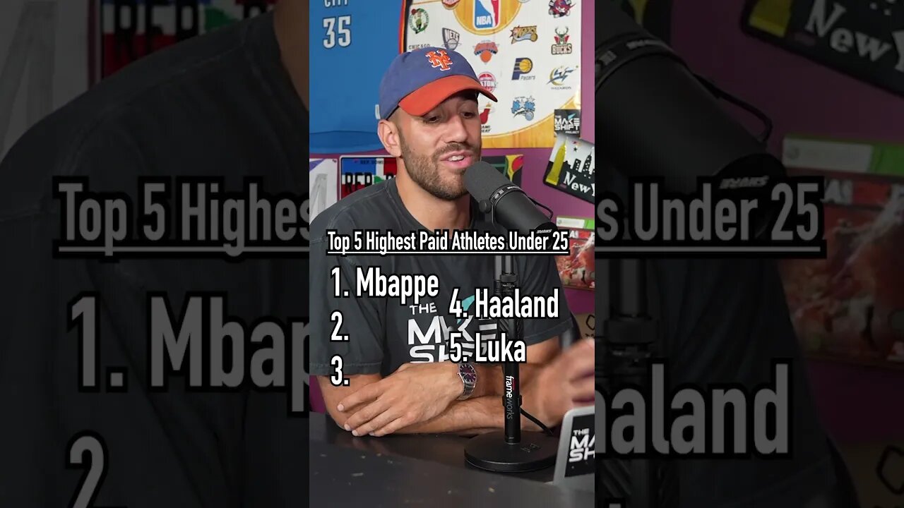 Guessing the TOP 5 HIGHEST PAID Athletes Under 25!! Any Surprises? #shorts #athletes #salary #top5