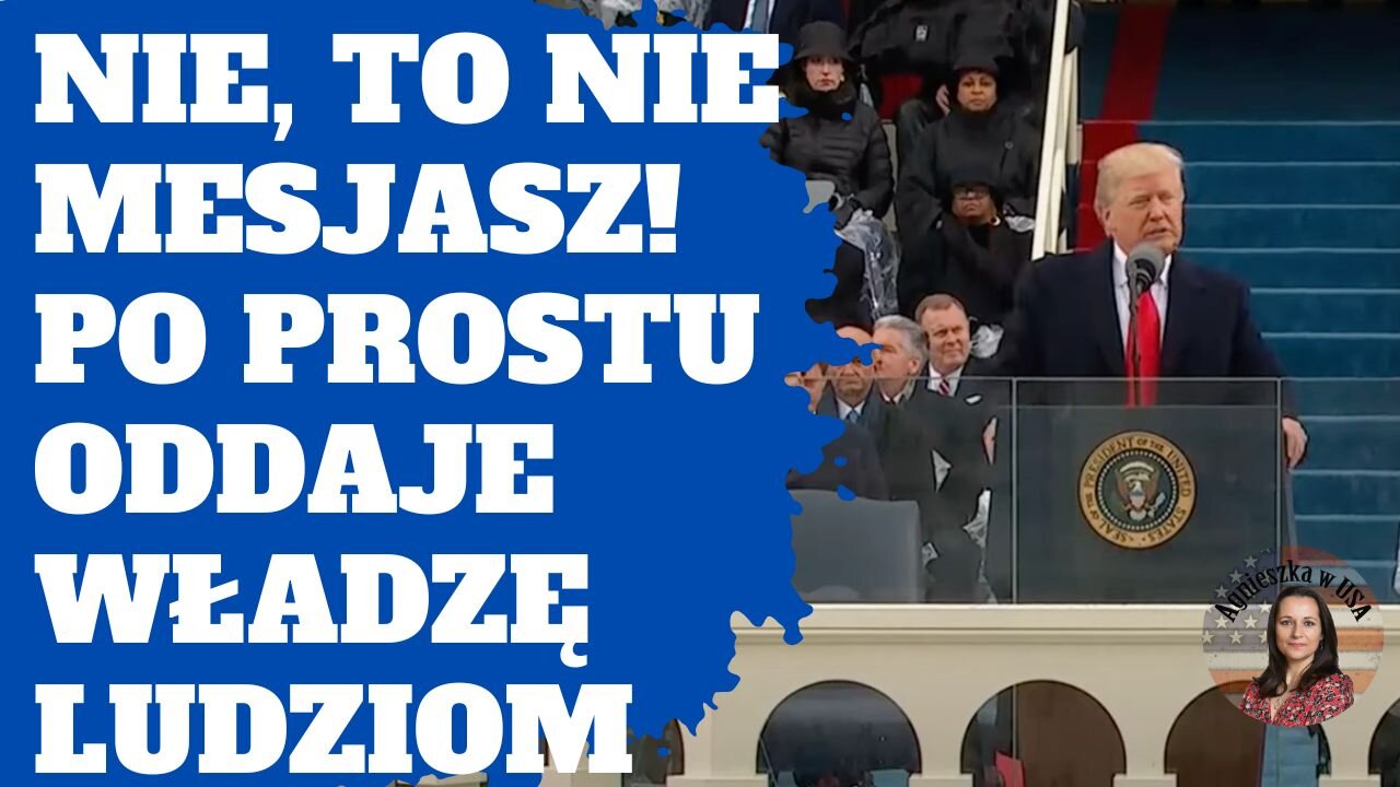 Nie, to nie mesjasz! Po prostu oddaje władzę w ręce ludzi. Kolejne nominacje. Kash Patel?