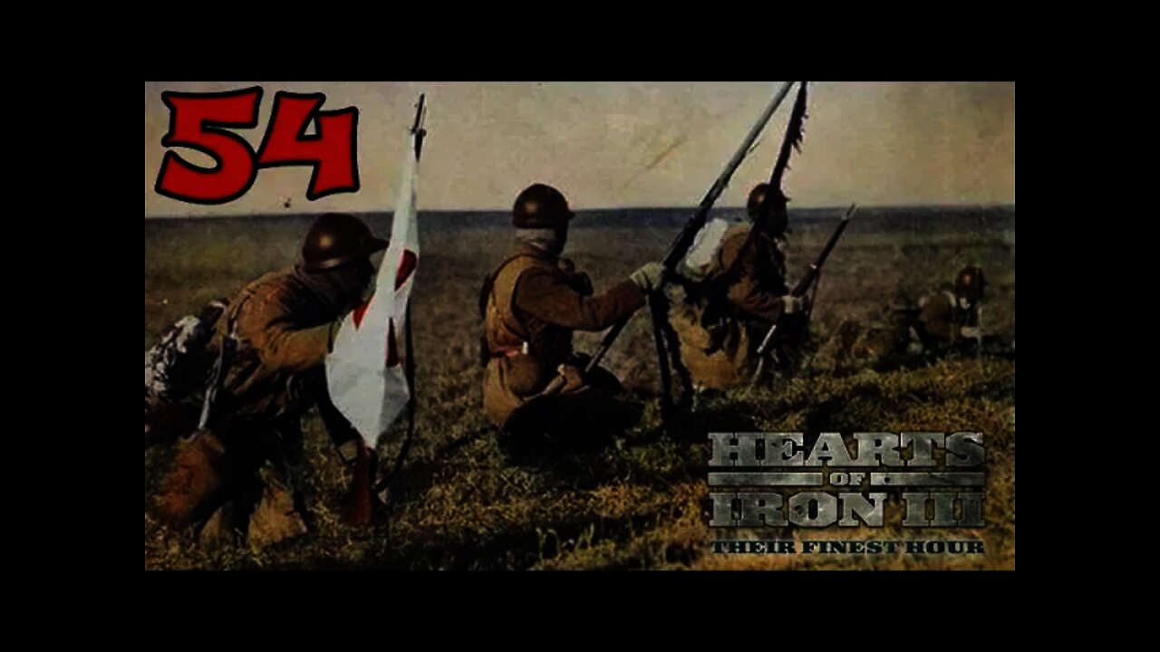 Hearts of Iron 3: Black ICE 9.1 - 54 (Japan) Battles in the Far West Continue!