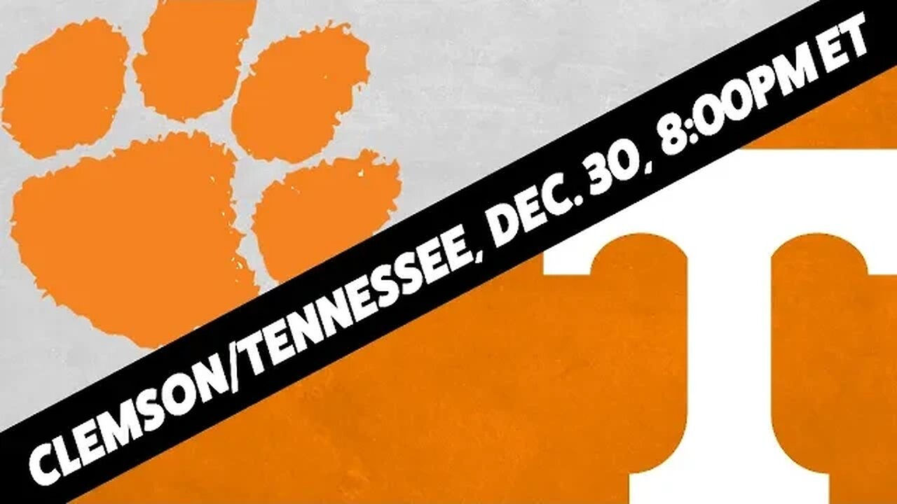 Clemson vs Tennessee Prediction and Picks | Orange Bowl Betting Advice and Tips | December 30