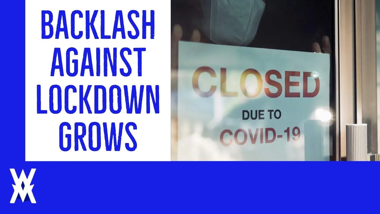 Backlash Against Second Lockdown Grows