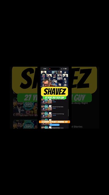 TECH GUY ShaveZ's 1st Leadership Training for "AFFILIATE MARKETING 2.0" - Earning Every 10 Minutes!