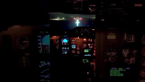 🌫️Foggy Night Landing Istanbul