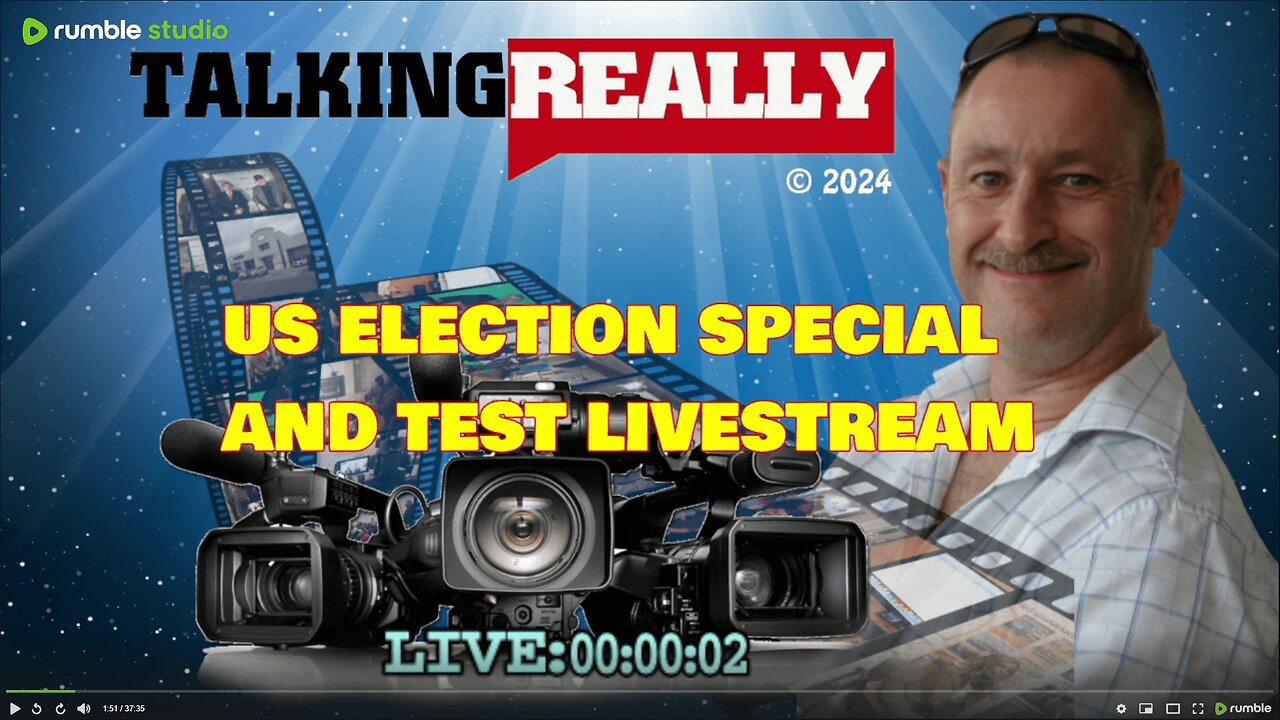 US Election Special Report (also testing livestreaming on Rumble Studio)