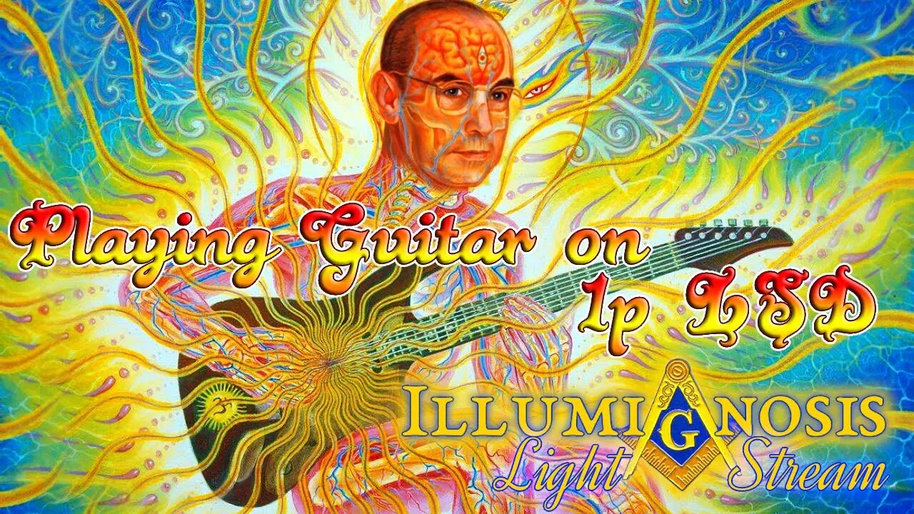 Playing Guitar on 1p-LSD, 1st Experience Trip Report