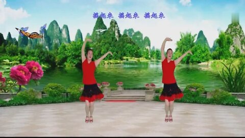 中秋夜廣場舞的祝福：《中國大舞台》編舞：楊麗萍【紅豆廣場舞】