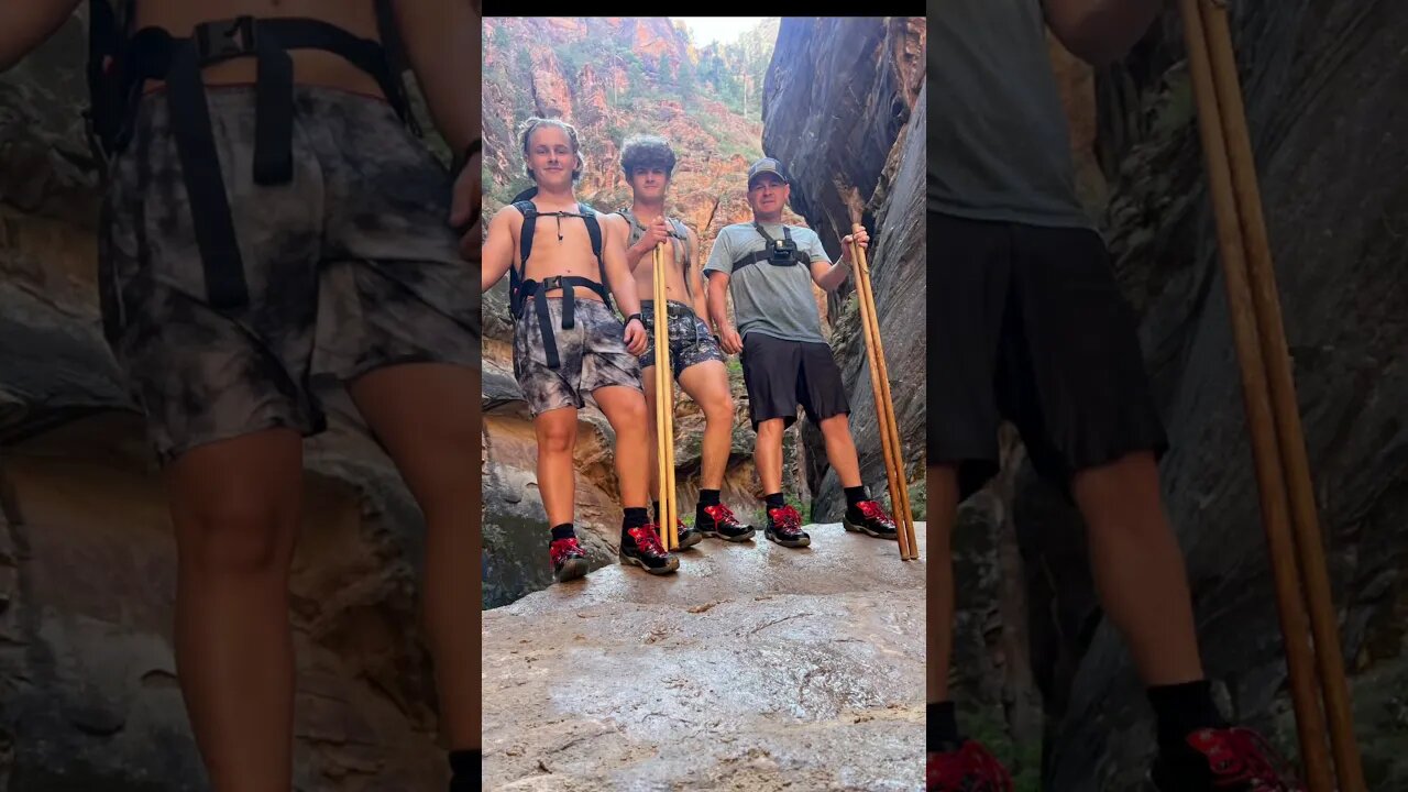 We REALLY enjoyed having 2 of our 3 boys visit us in Zion. #zionnationalpark #familymemories