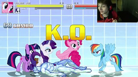 My Little Pony Characters (Twilight Sparkle, Rainbow Dash, And Rarity) VS Iceman In An Epic Battle