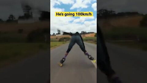 He was going 100km/H and then this happened 😱😱 #shorts