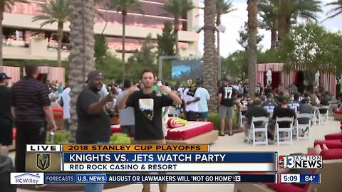 Knights vs. Jets watch party