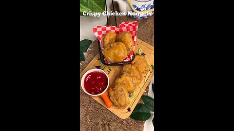 CRISPY CHICKEN NUGGETS (MCDONALD'S copycat) |#chickennuggets #nuggethomemade #nuggets #crispynuggets