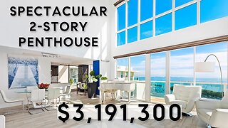 Spectacular 2-story Penthouse with panoramic Ocean Views