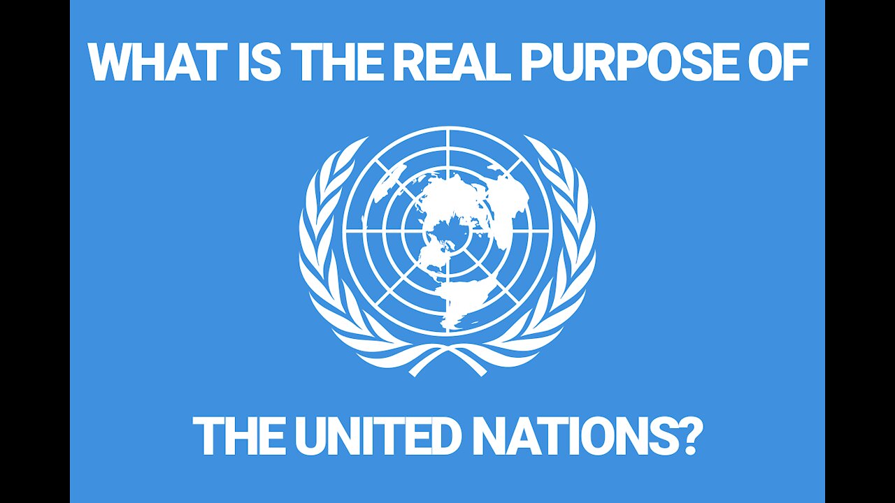 What Is The Real Purpose Of The United Nations?