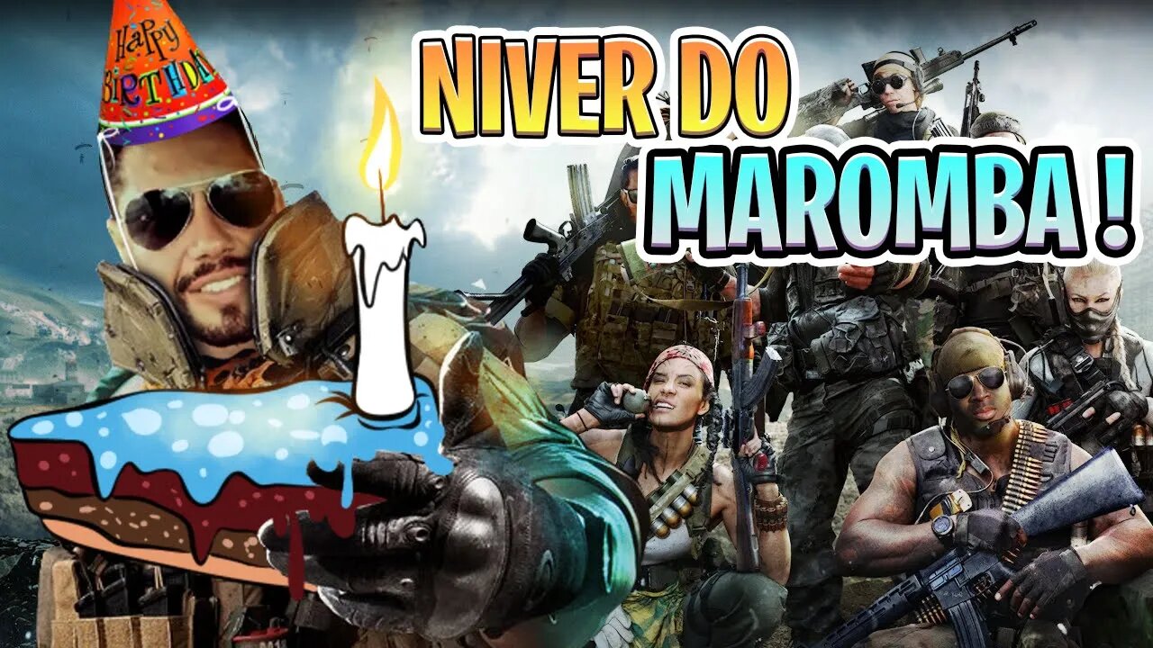 WARZONE 2.0 /\ LIVE DO MEU Aniversário \/ -- *** #maromba #FPS #LIVE #WARZONE