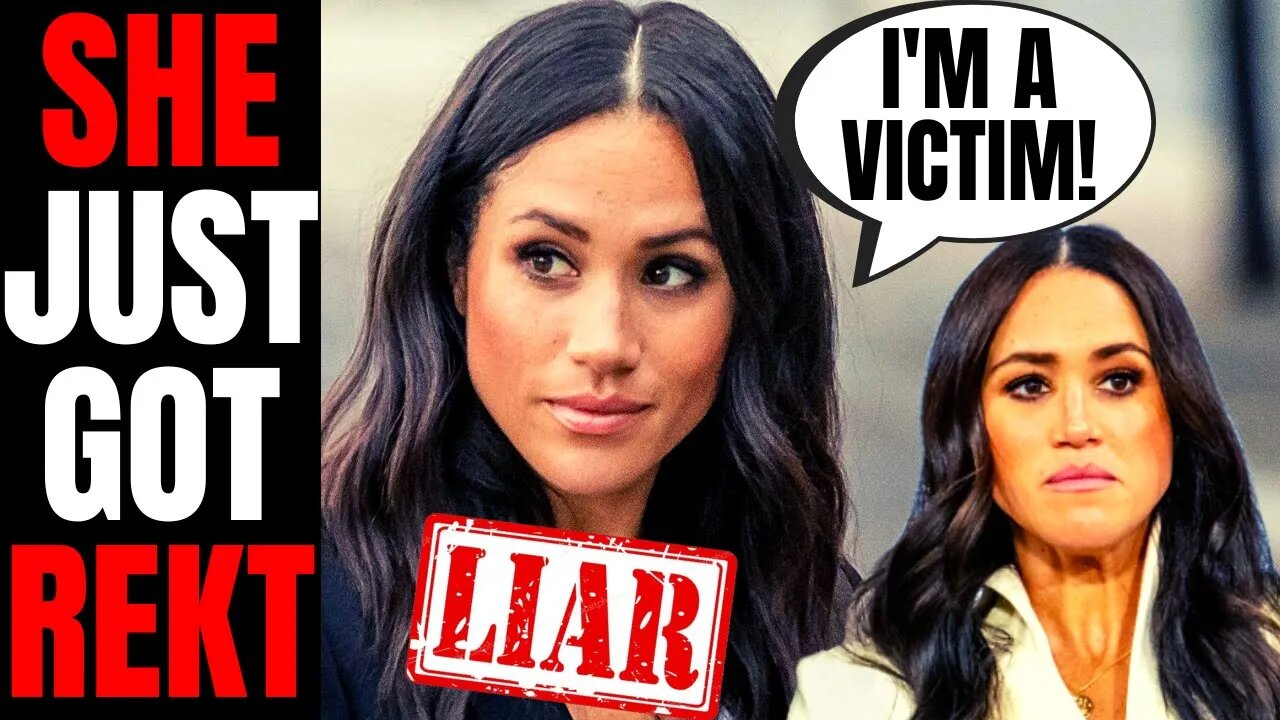 Fake Victim Meghan Markle Gets SLAMMED For Lying By Her Peers! | She's A Woke HYPOCRITE!