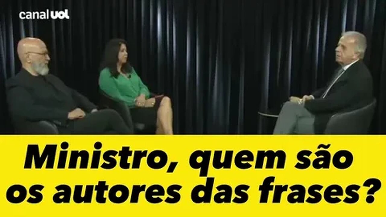 MINISTRO DA DEFESA CONFIRMA OMISSÃO NOS ATOS DE 8 DE JANEIRO